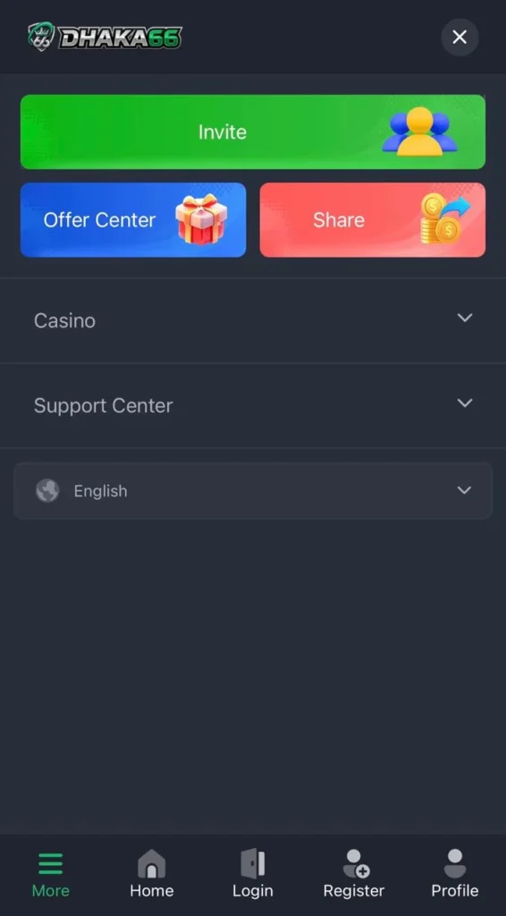Dhaka66 Game Invite and Earn