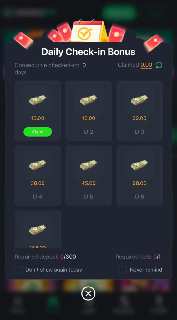 Dhaka66 Daily Bonus